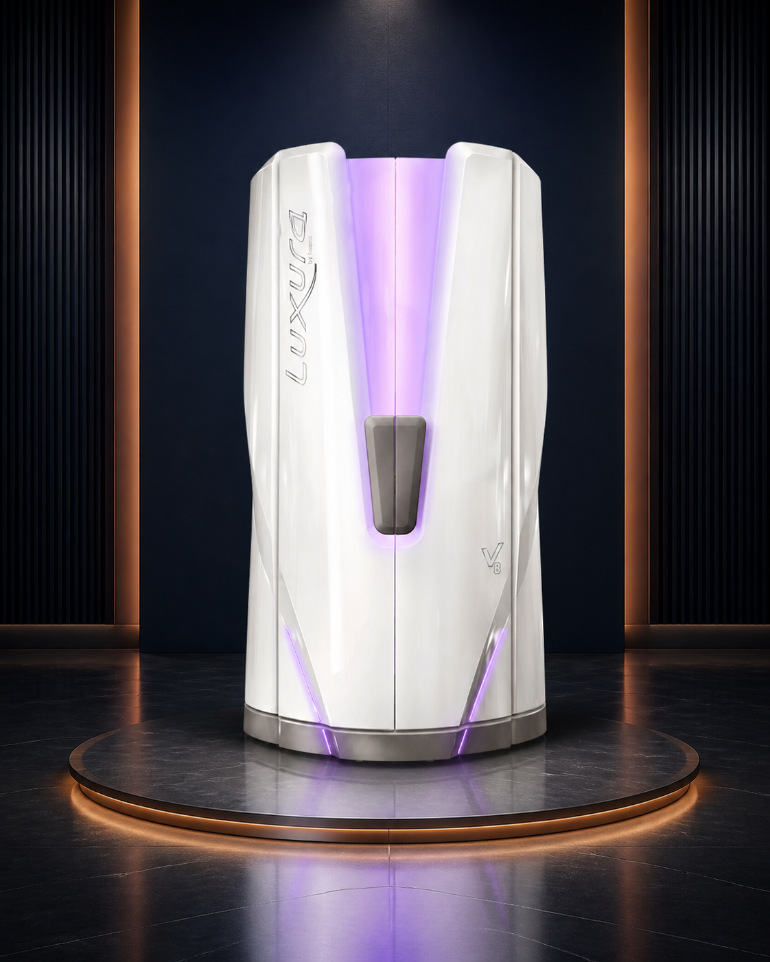 Luxura V8 professional vertical tanning booth